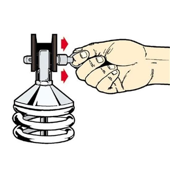 Stainless Steel Quick Release Lock Dowel Pin Fastener, 5/8In, 2In Grip