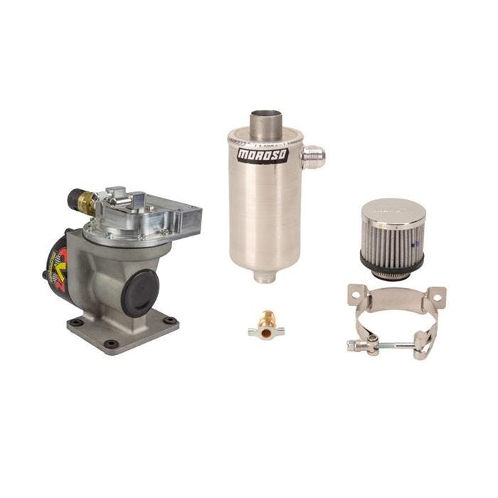 12 Volt Electric Vacuum Pump and Vacuum Pump Breather Tank