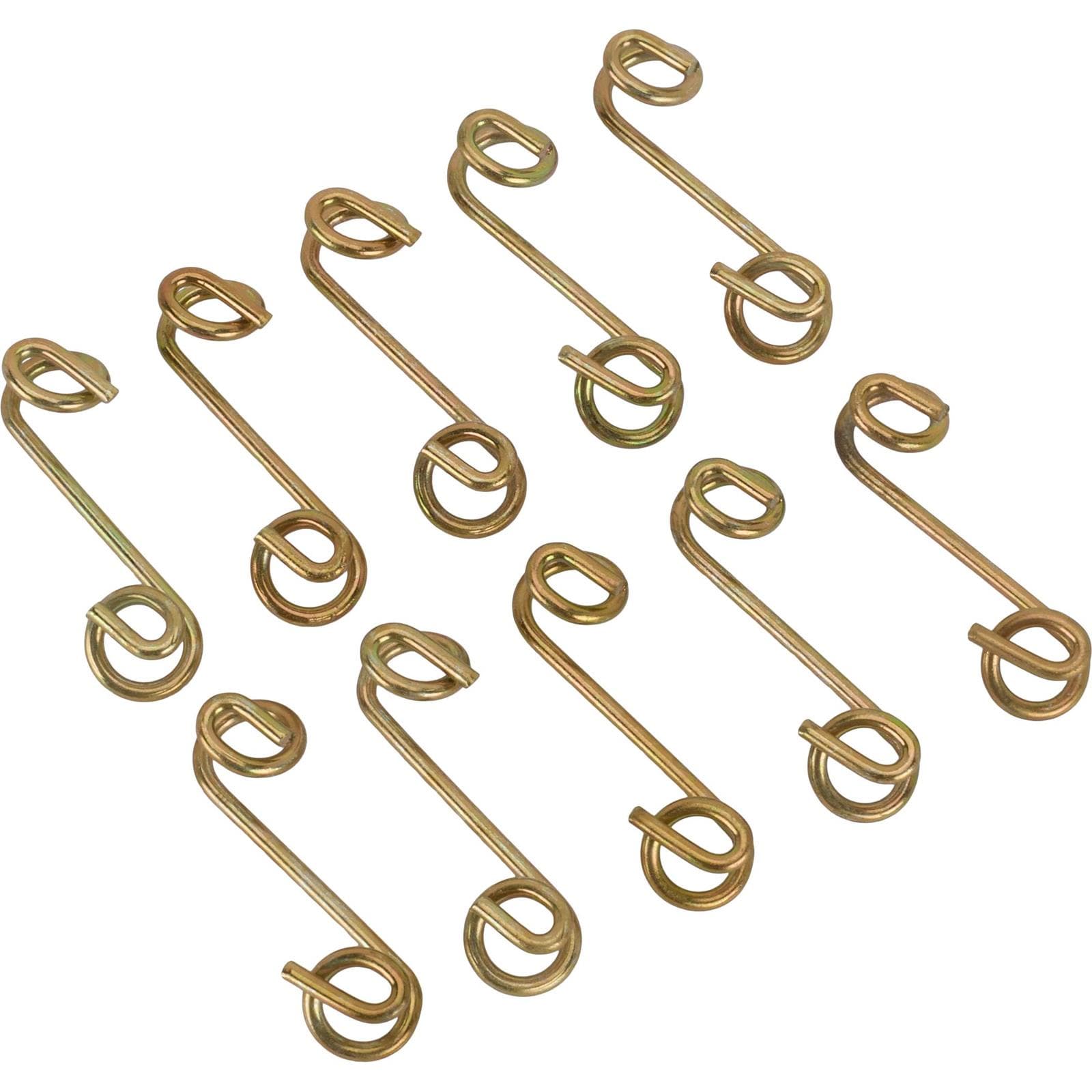 Quarter-Turn Stepped Fastener Springs, 1-3/8, Set of 10
