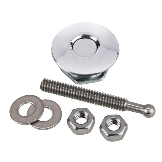 Quik Latch QL-25-SP Mini Quick-Latch, Polished Aluminum