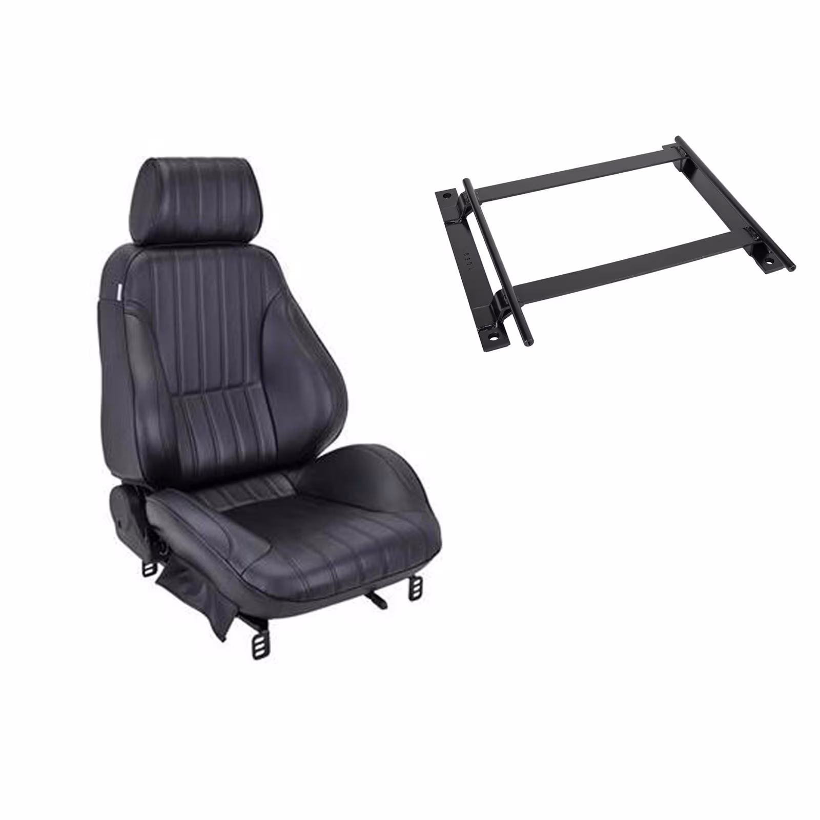 Procar Rally Series Seat, Passenger w/Frame, Slider & Mount