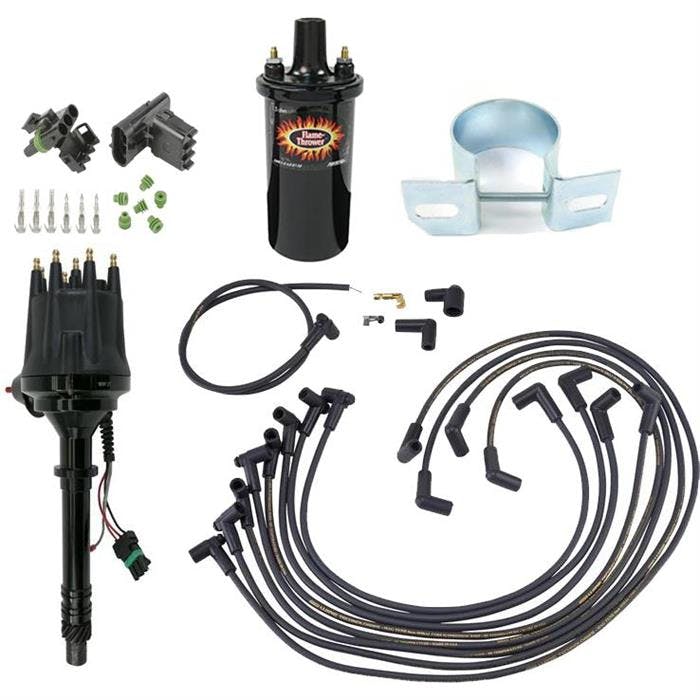 Ready to Run Pro Billet Distributor w/Coil & Wires & Weather Pack