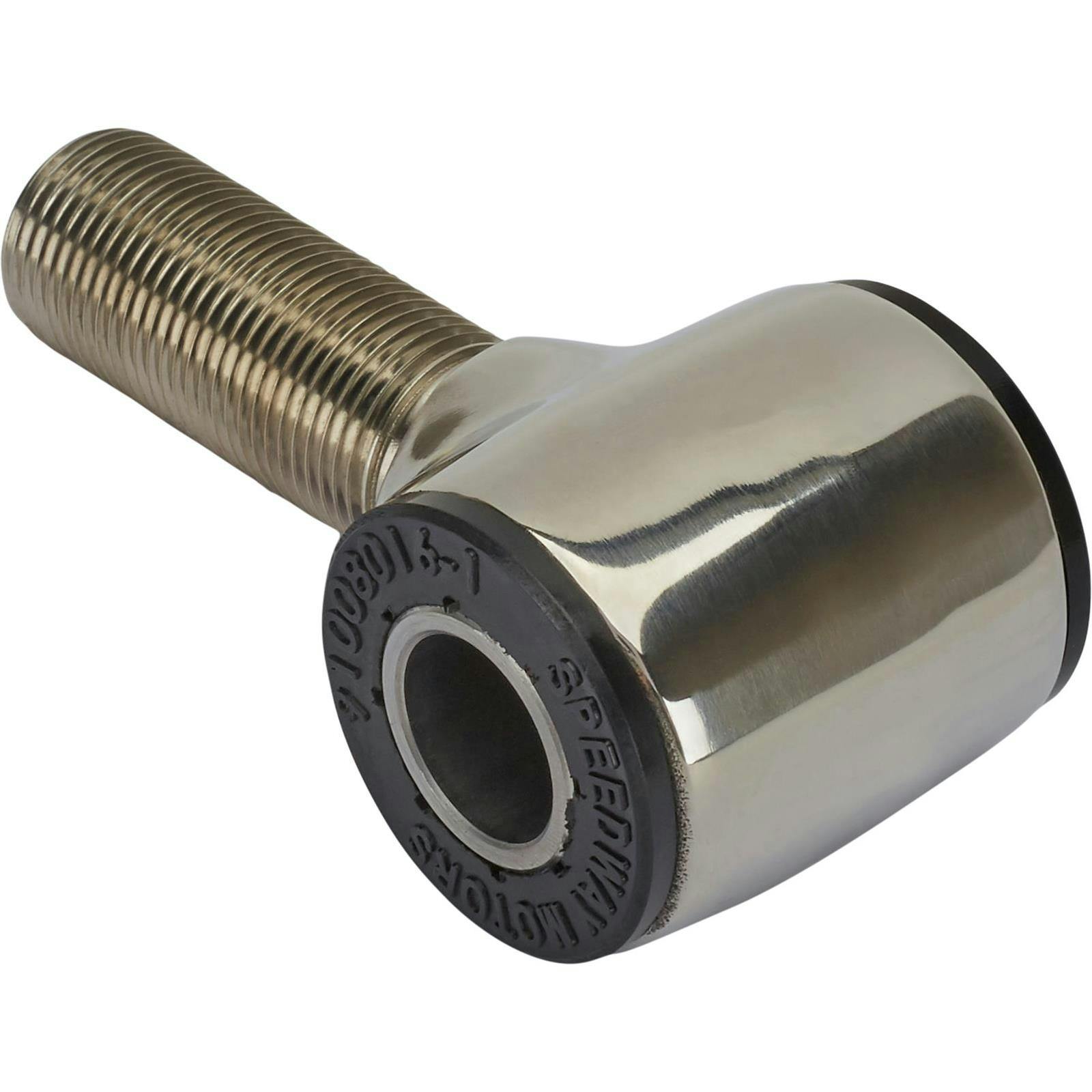 Speedway Forged Stainless 4-Bar Rod End, 3/4-16 RH Thread, Polished