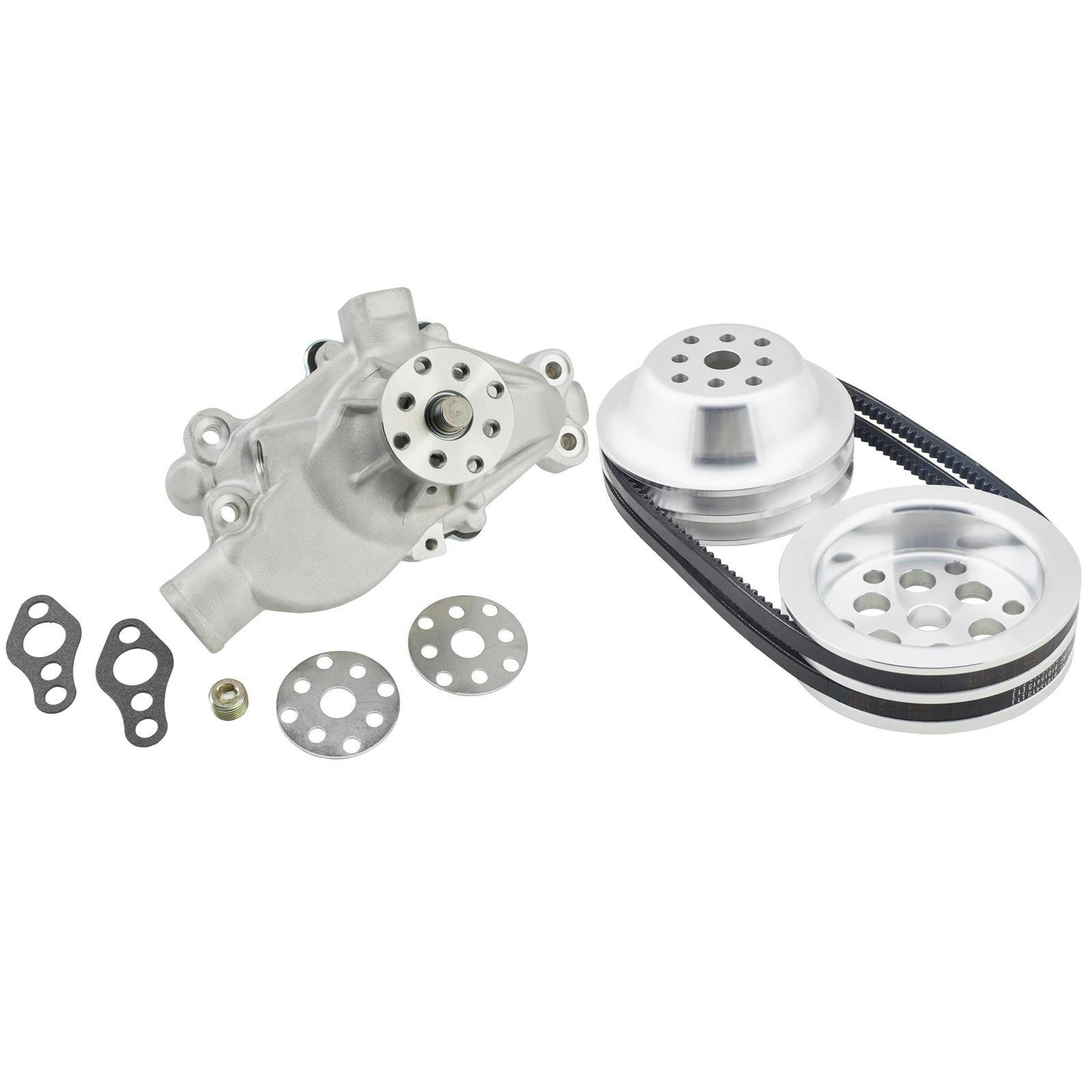 AFCO Small Block Chevy Short Race Water Pump & Pulley Combo