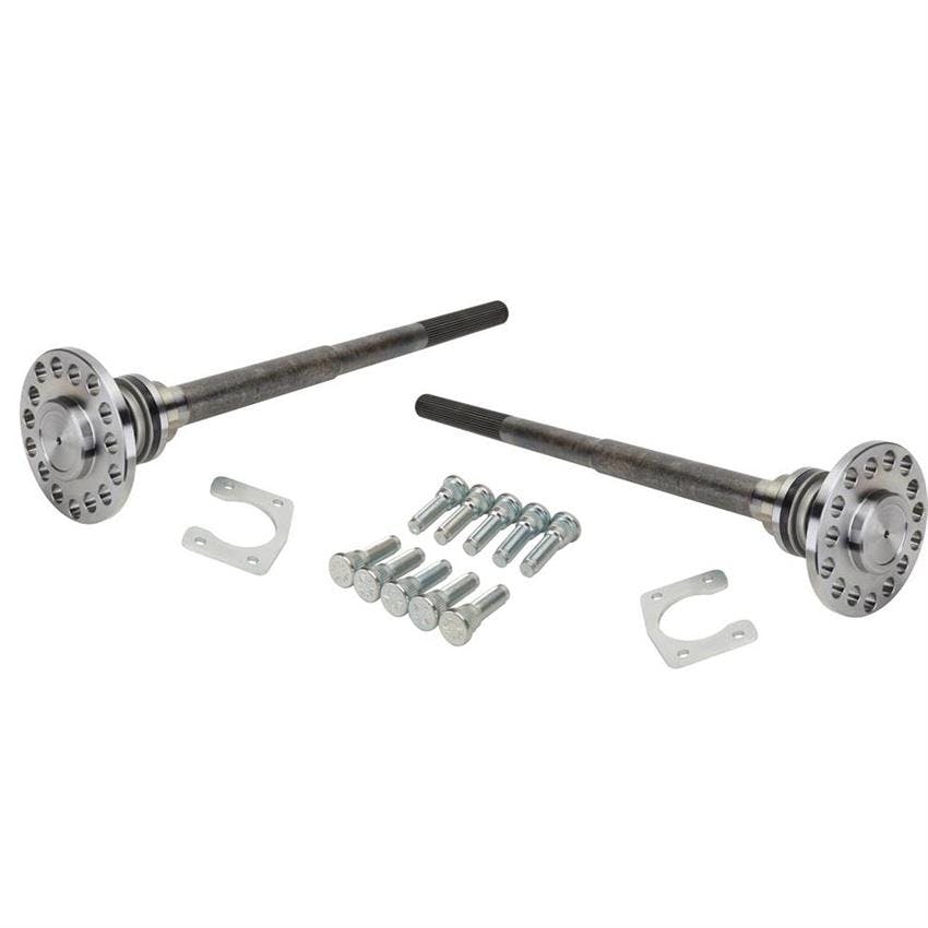 9 Inch Ford Cut-to-Fit Axles w/Bearings, Big Ford & 1/2" Studs