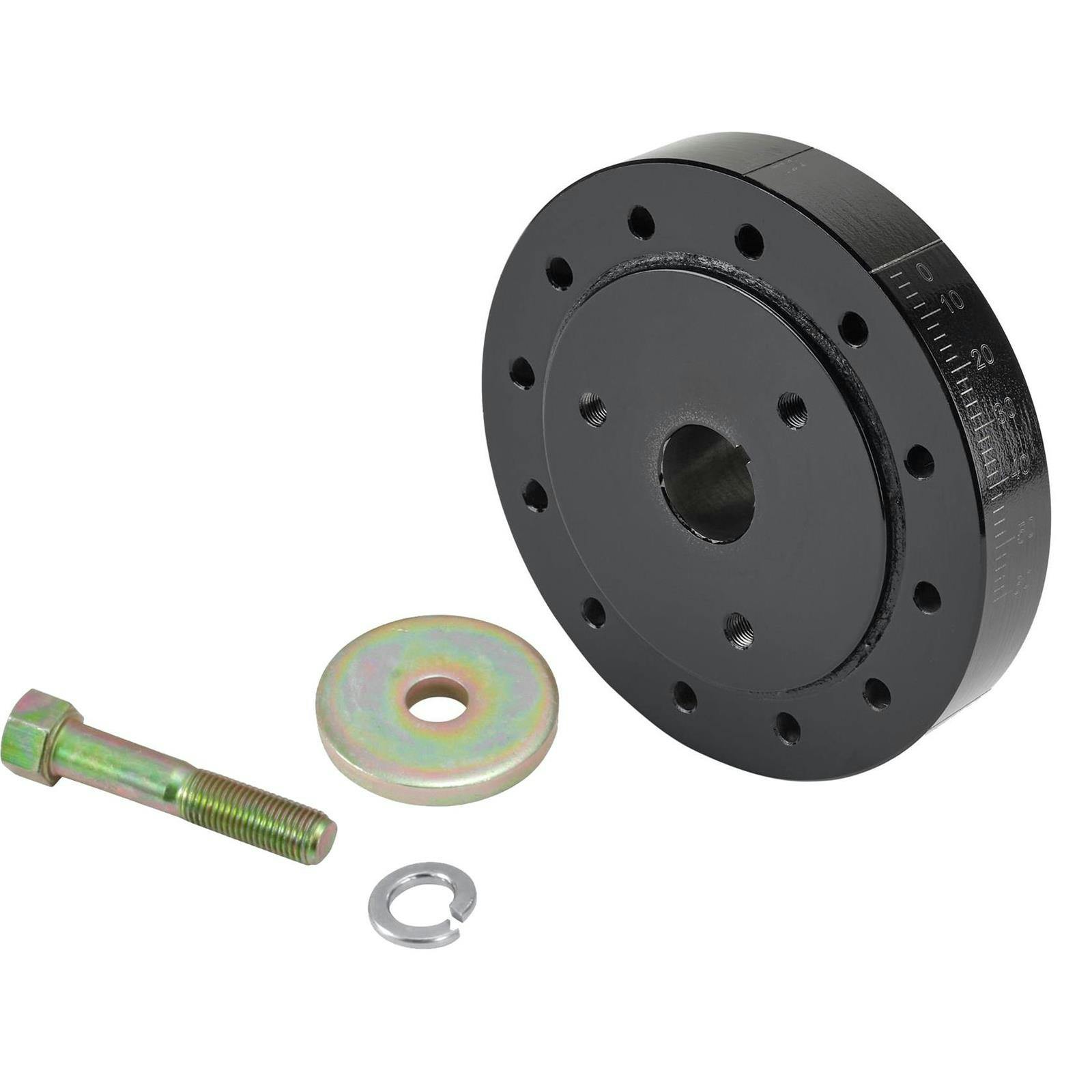 Small Block Chevy Harmonic Balancer, 6-3/4 Inch and Bolt
