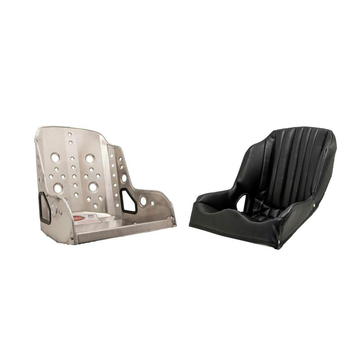 Kirkey 55 Series Pro Street Racing Seat and Cover, 16 Inch
