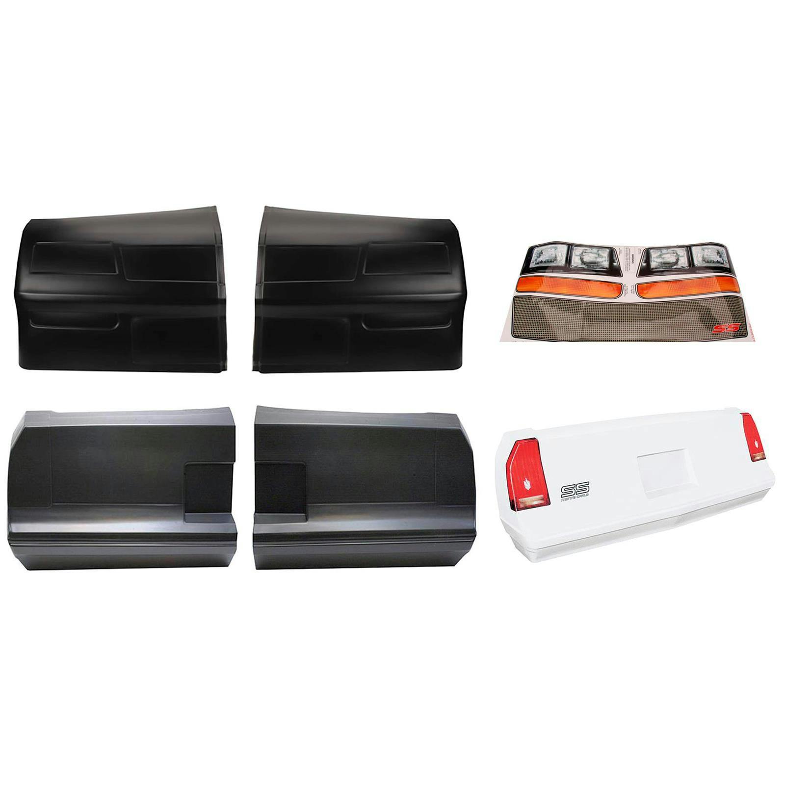 MD3 MC F/R BUMPER/DECAL