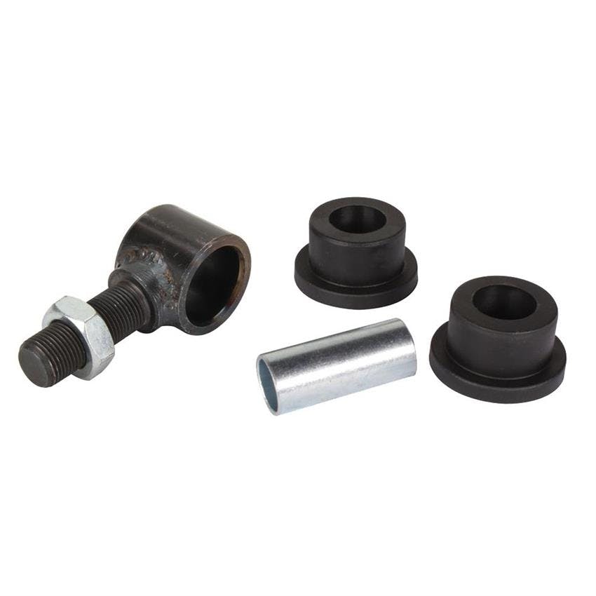 Plain Steel 4-Bar Rod End, 3/4-16 RH with Bushing and Sleeve Kit