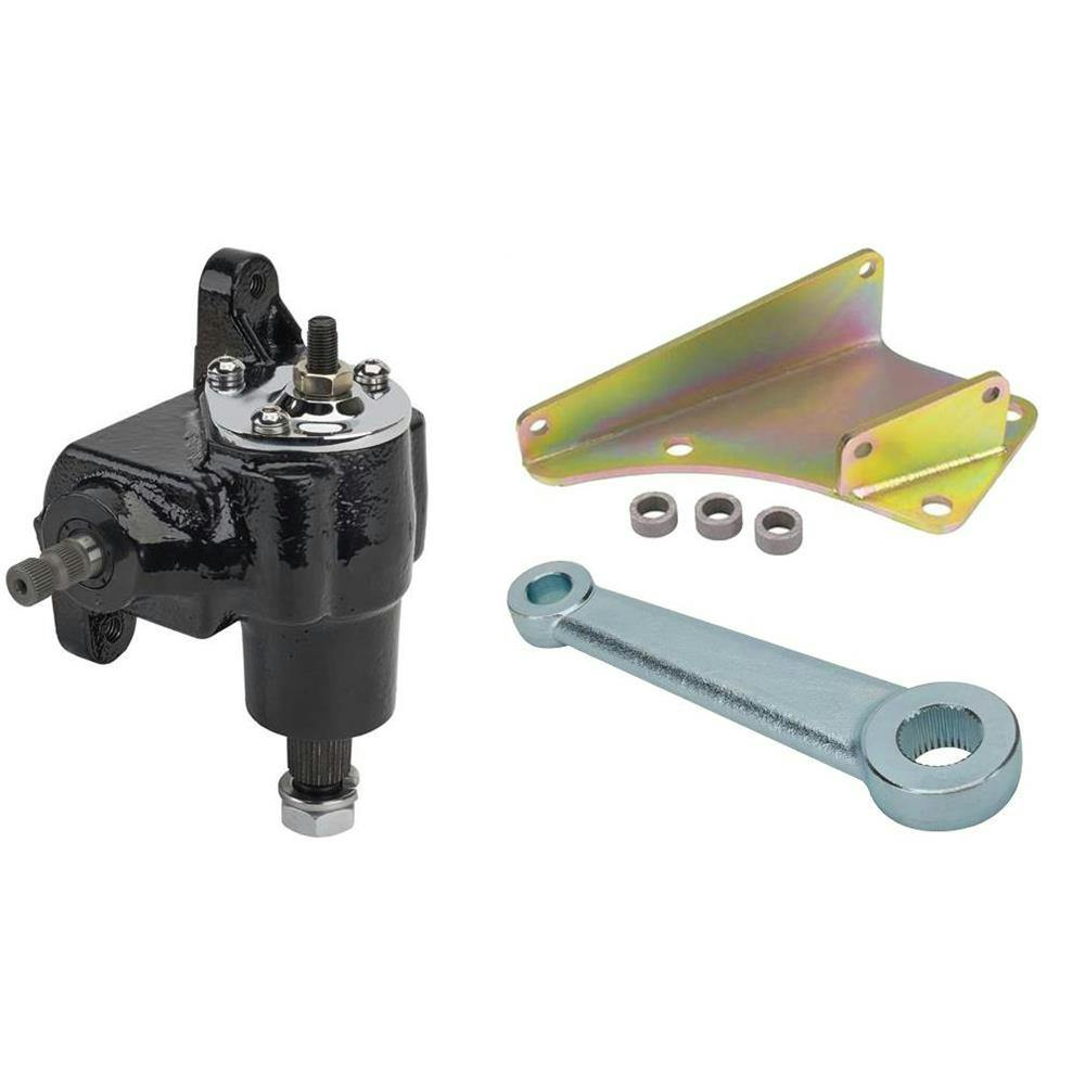 Vega Steering Box Kit With Mount and Pitman Arm, 20:1 Ratio