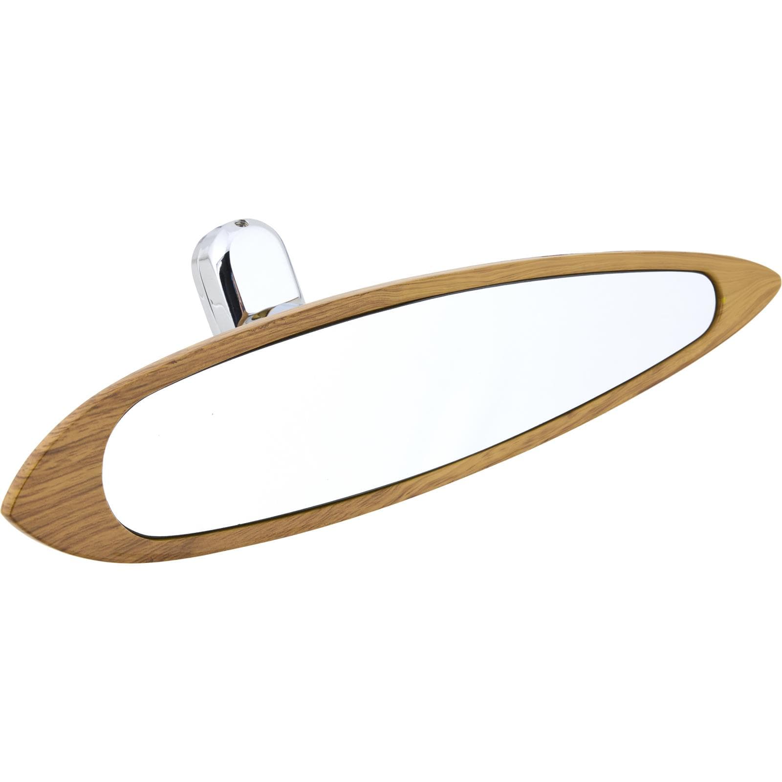 Woodgrain Surfboard Interior Mirror