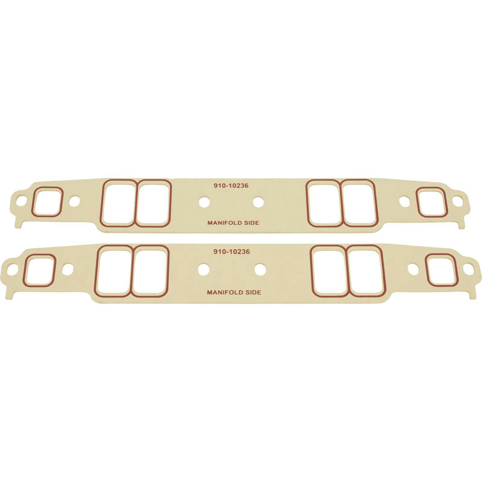 Speedway S/B Chevy Intake Gasket Set, 1204 Style, 1/8 Inch Thick