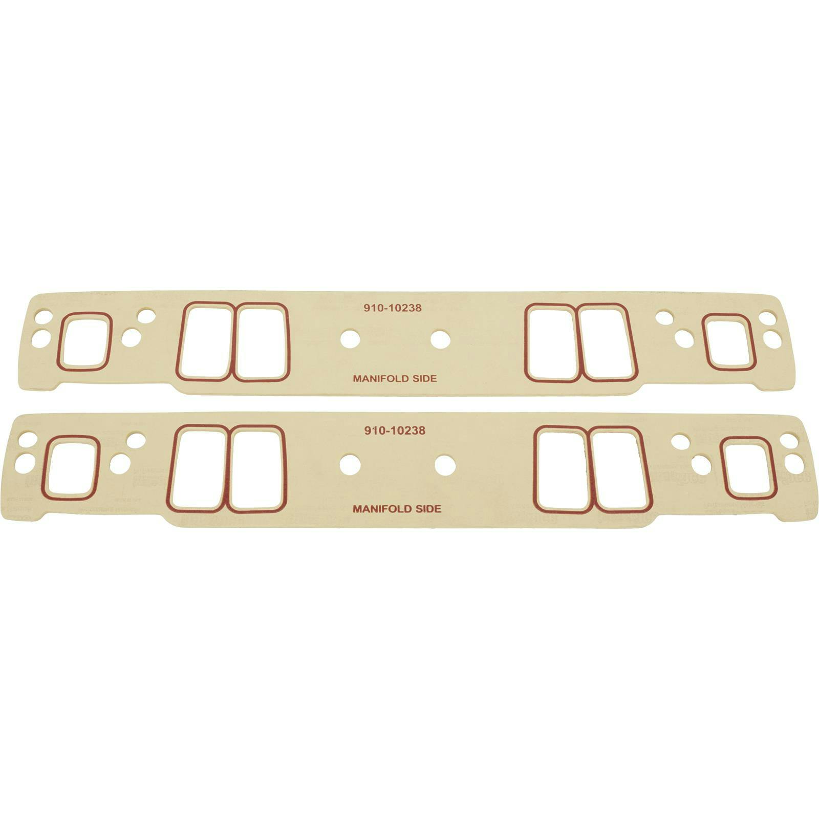 Speedway Small Block Chevy Intake Gasket Set, Vortec Heads, 1/8 Inch