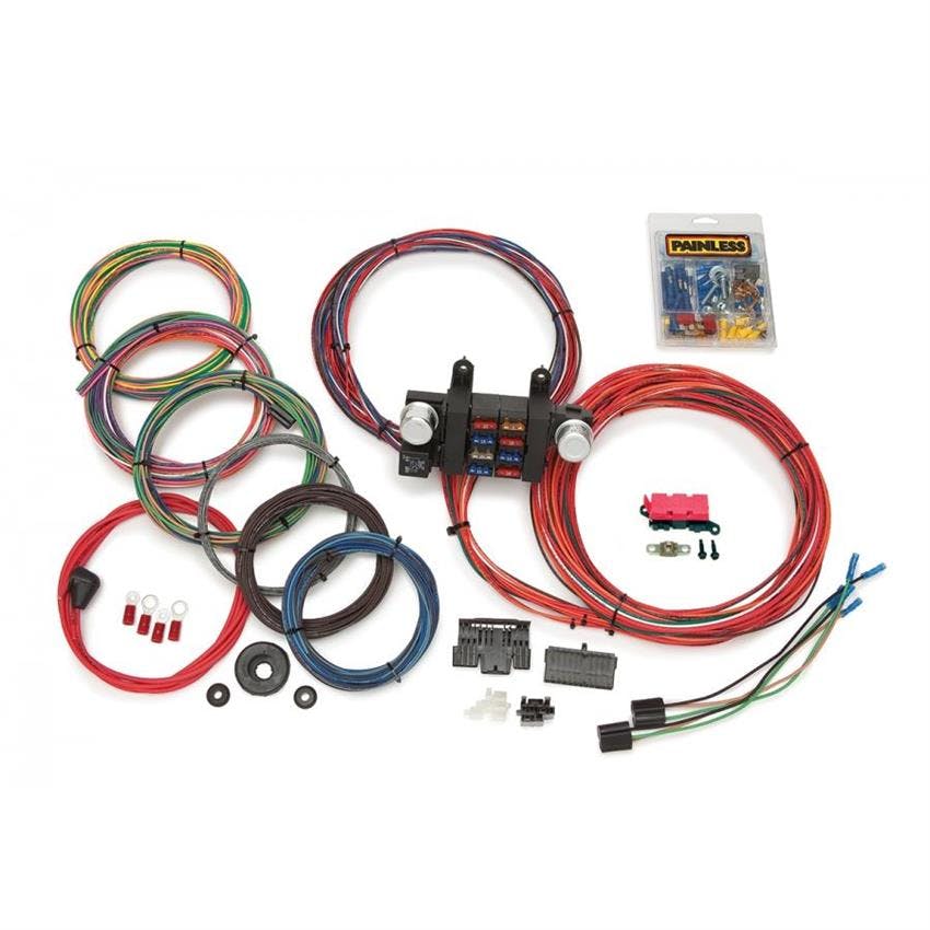Painless Performance 10308 18 Circuit Modular Wiring Harness