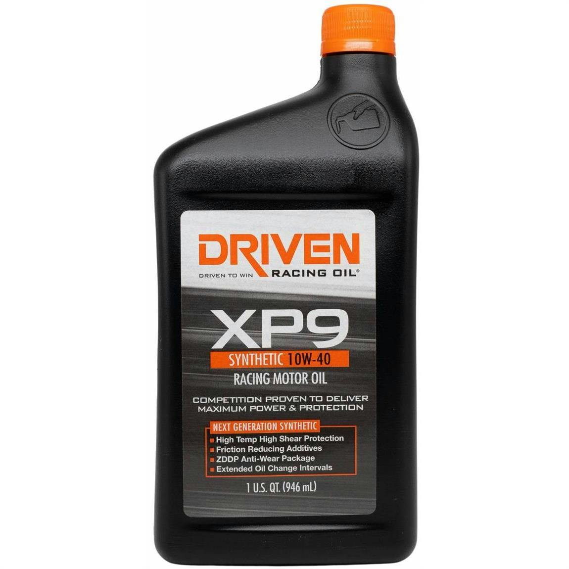 Driven Racing Oil 01006 XP6 Synthetic 15W50 Motor Oil, 1 Quart