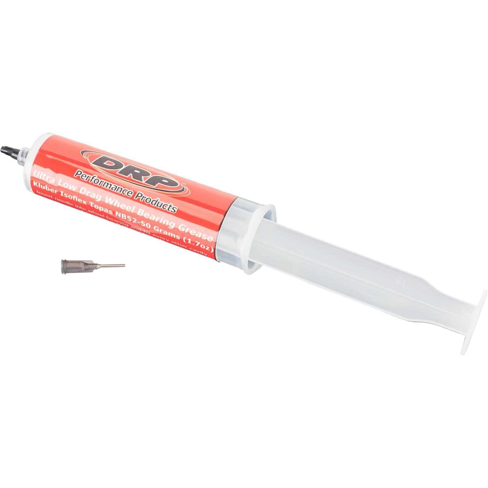 DRP 007-10756 Ultra Low Drag Bearing Grease Syringe, 50 Grams