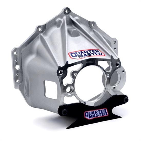 Quarter Master 110100R Reverse-Mount Starter Bellhousing, Chevy