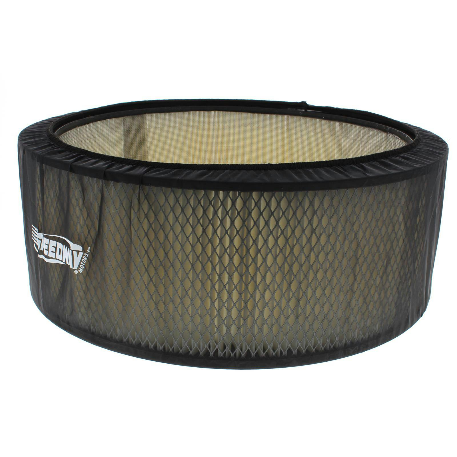 Black Air Filter Cover, 14 x 5 Inch