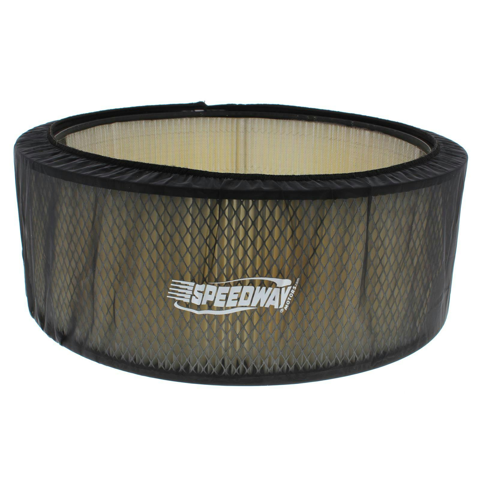 Black Air Filter Cover, 14 x 5 Inch