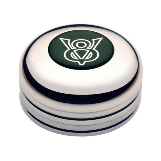 GT Performance 11-1023 GT3 Standard V-8 Horn Button, Polished