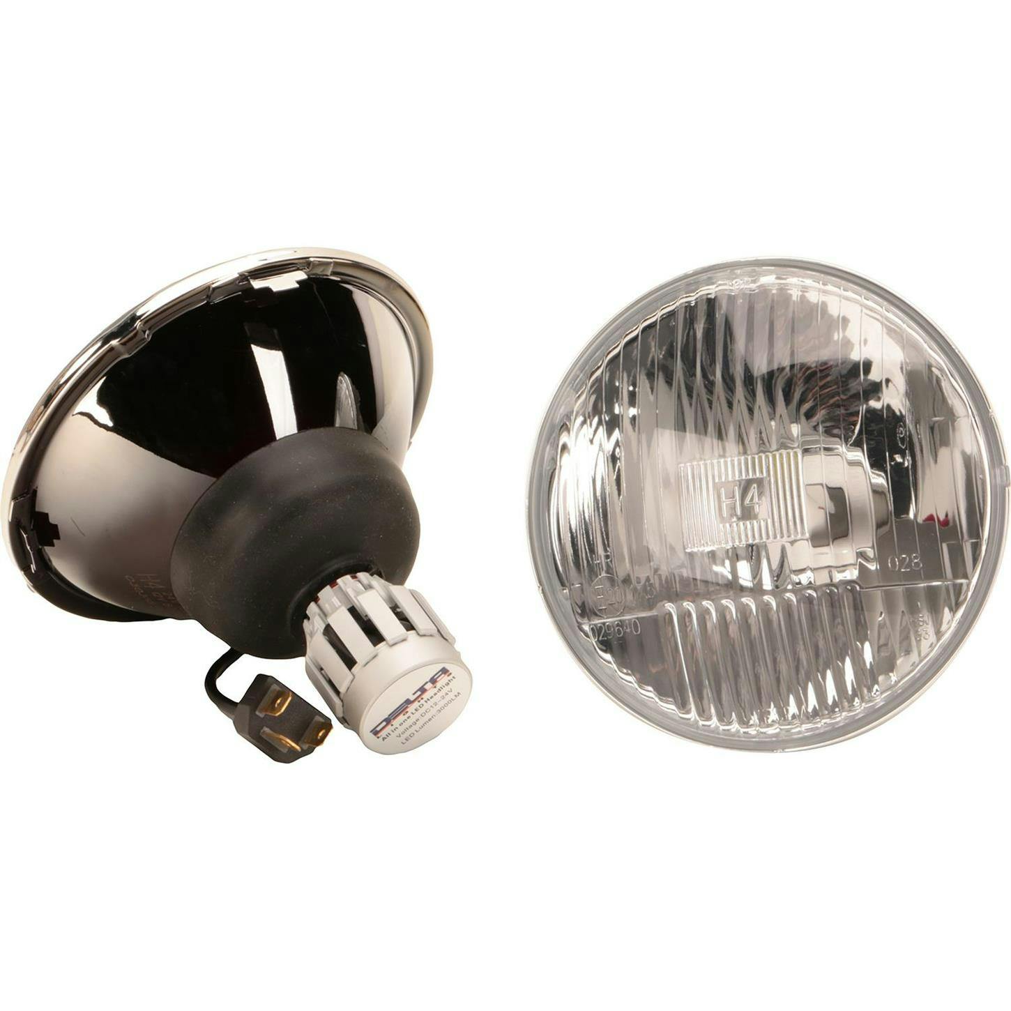 Delta 01-1129-LED2 5-3/4 Inch High Beam Headlight System