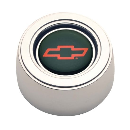 GT Performance 11-1522 GT3 Hi-Rise Chevy Bowtie Horn Button, Polished