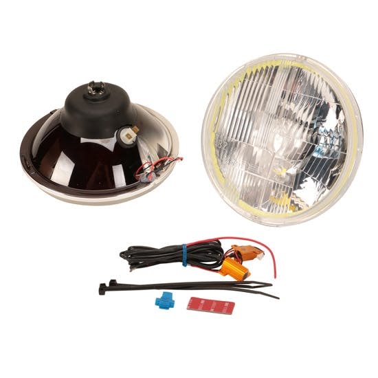Delta 01-1159-50XH 7 Inch DOT Xenon Halo Headlights