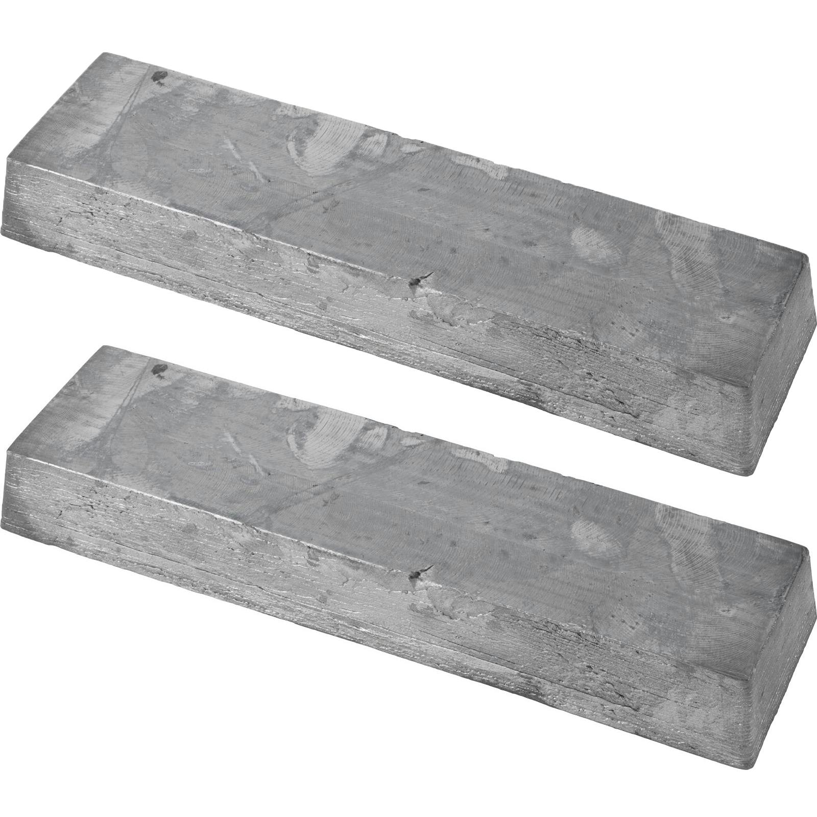 Speedway 50 LB Lead Ballast Weight Bars, 2 Pack