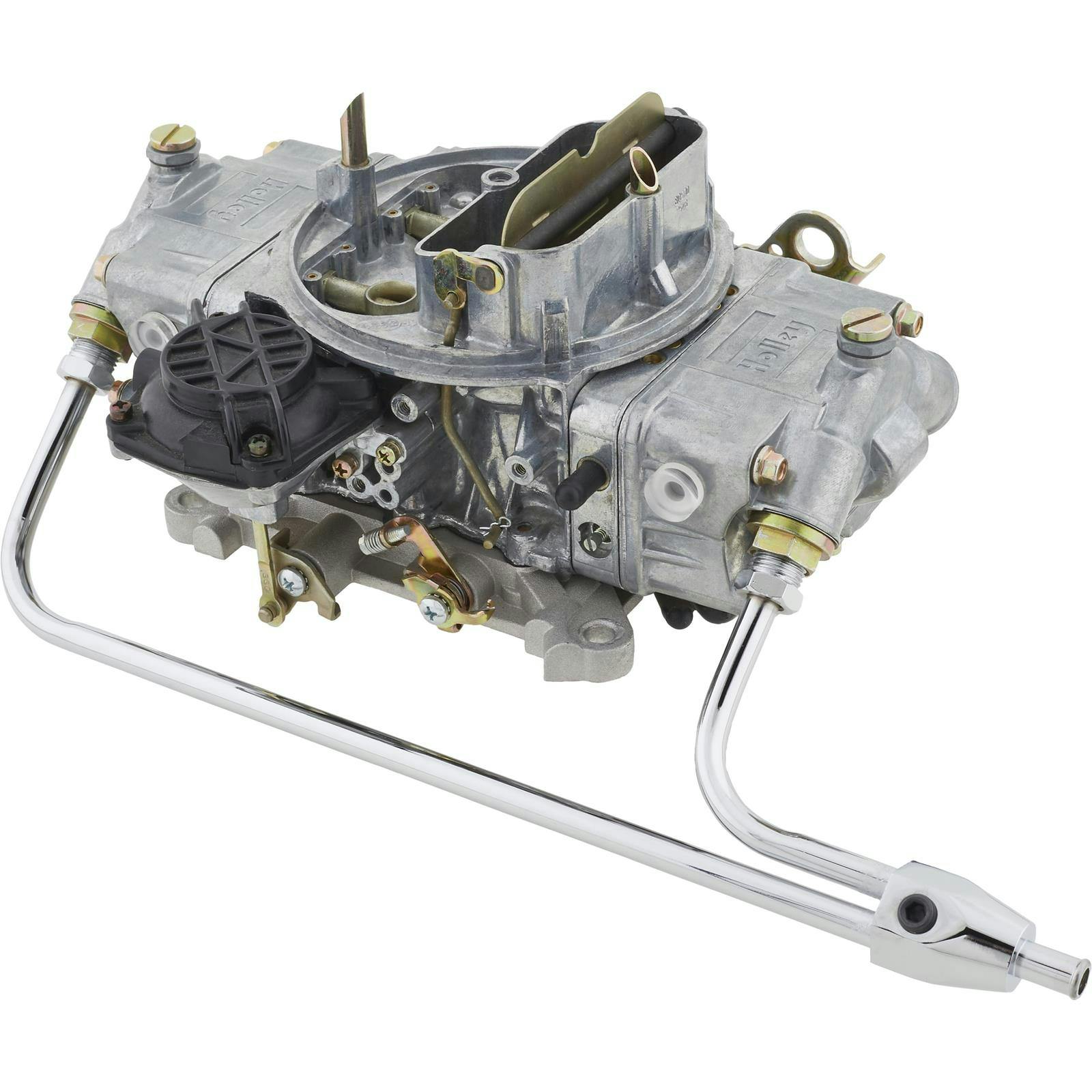 Holley 4150 Double Pumper Chrome Dual-Feed Fuel Line