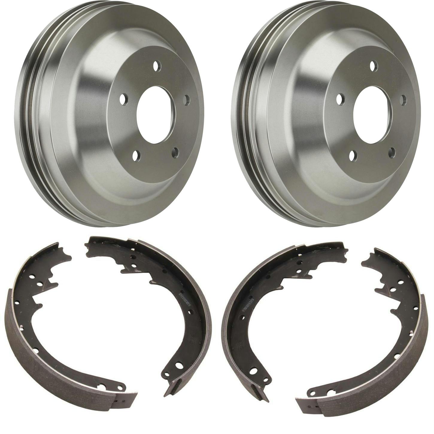 Bendix Style 1-3/4 Inch Replacement Brake Drums and Shoes