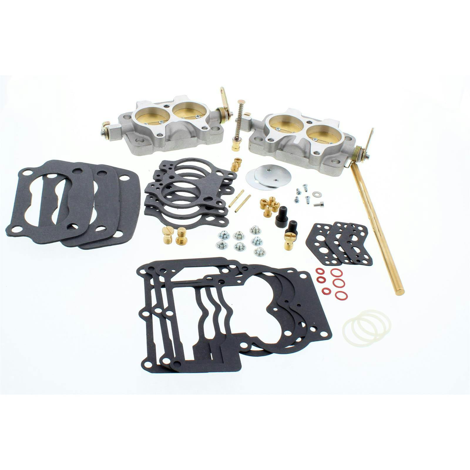 Universal Rochester 2-Jet 2G Tri-Power 3x2 Carb Kit w/o Linkage