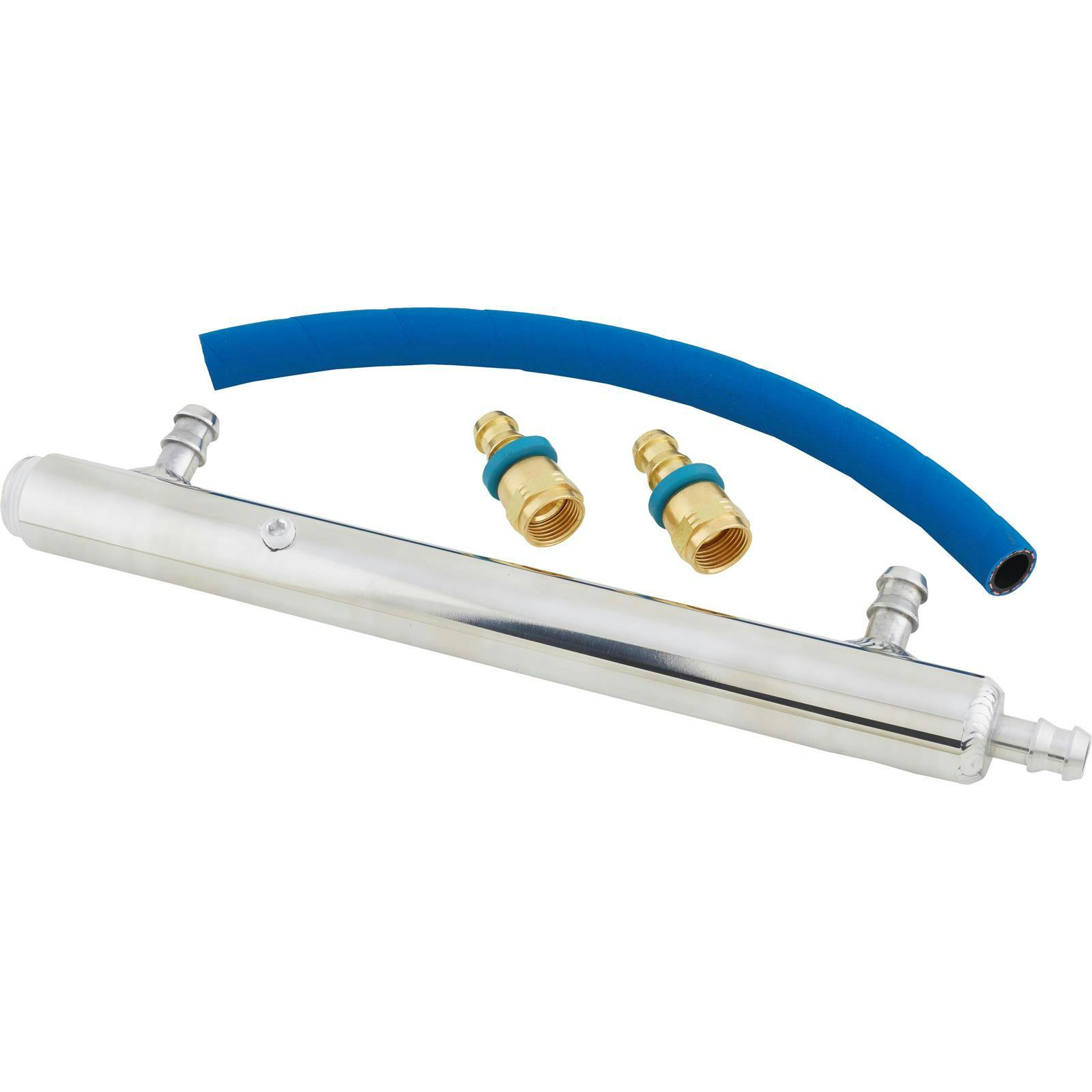 Polished Aluminum Fuel Log