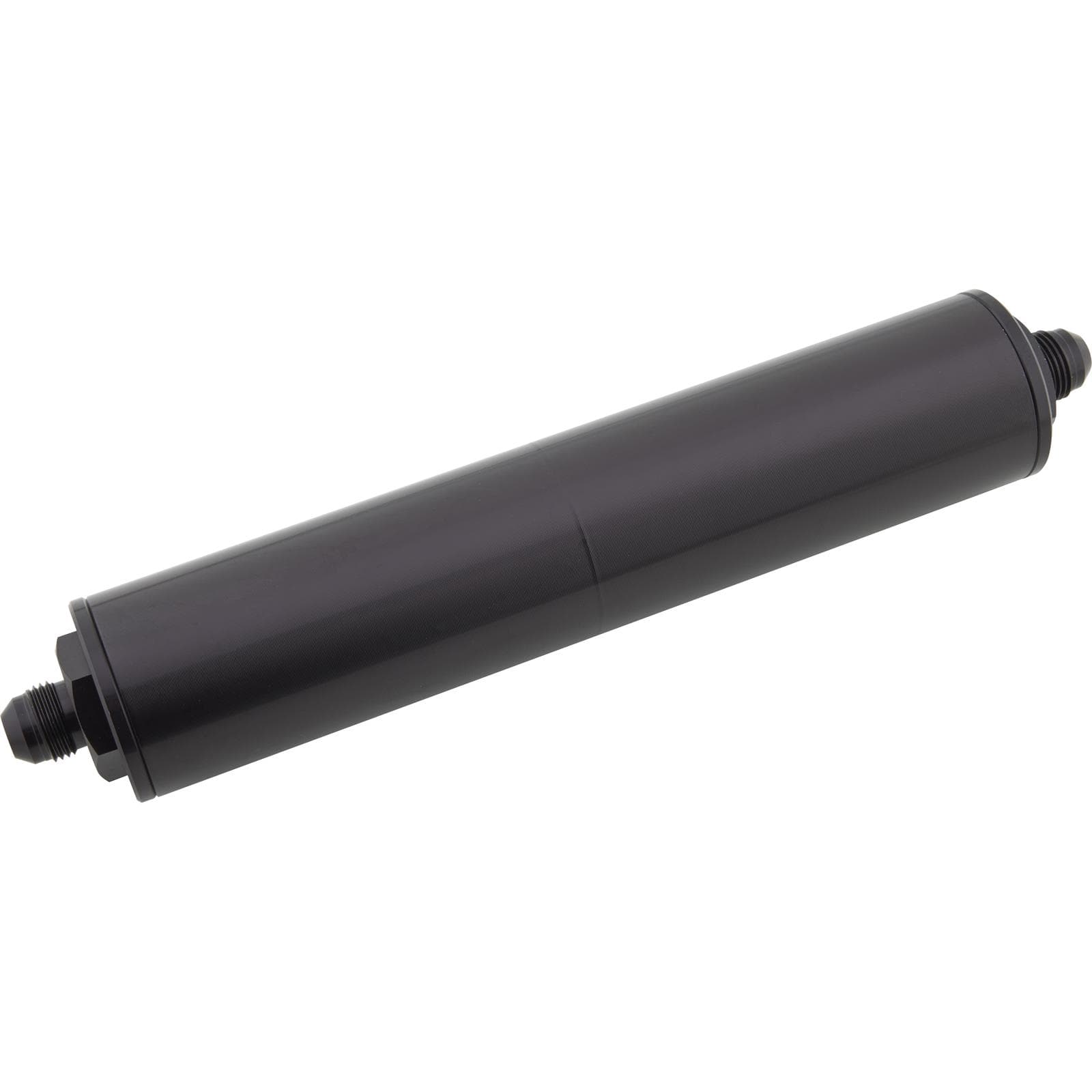 Black 10 Inch Aluminum High Flow Fuel Filter, Paper Element