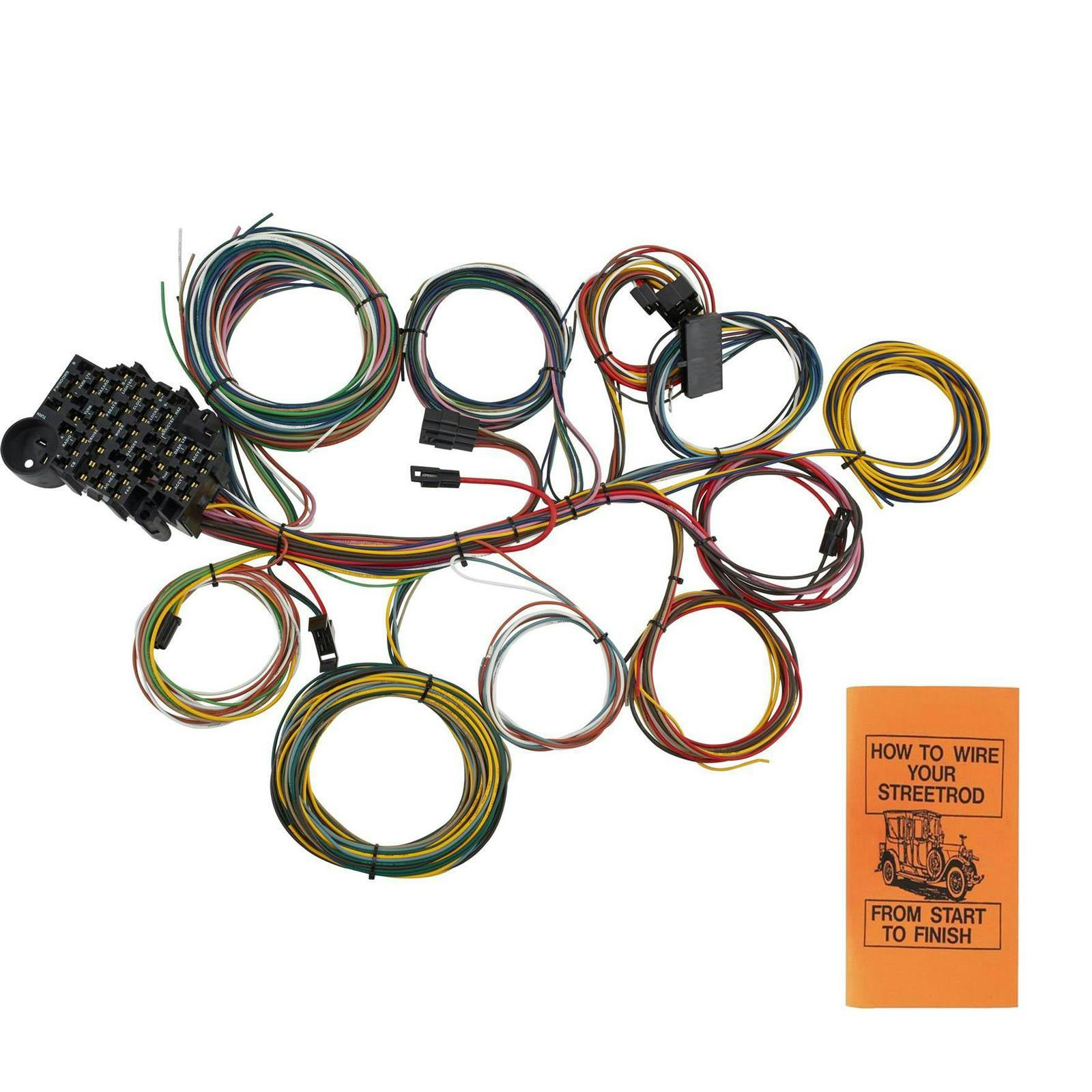 22-Circuit Universal Automotive Wiring Harness & How to Book