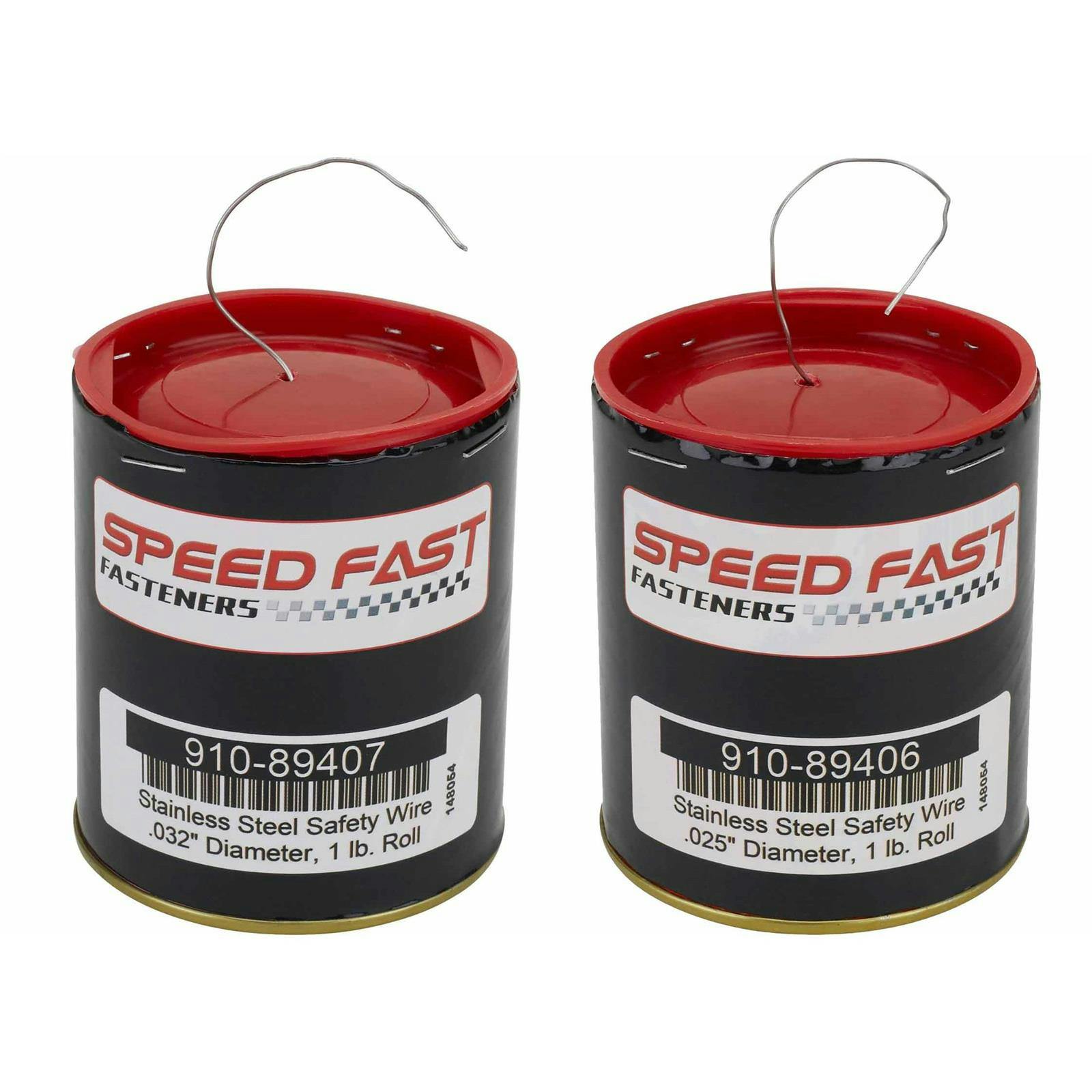 Speed Fast Stainless Steel Safety Wire, .025 & .032 Inch