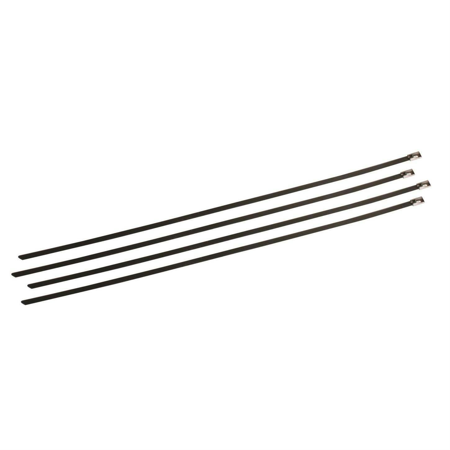 DEi 010202 14 Inch Stainless Steel Locking Ties, 4 Pack