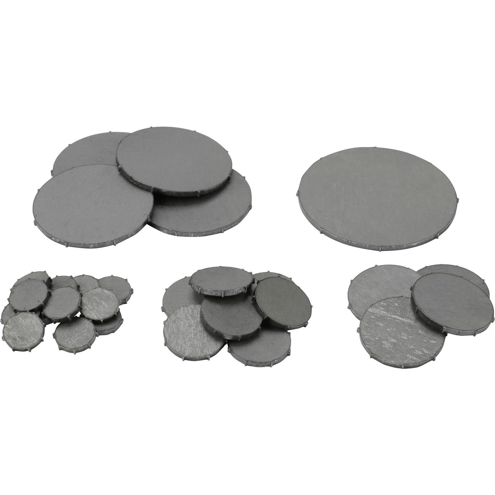 Smooth Firewall and Floor Hole Fill Kit, 14 Gauge Sheet Metal