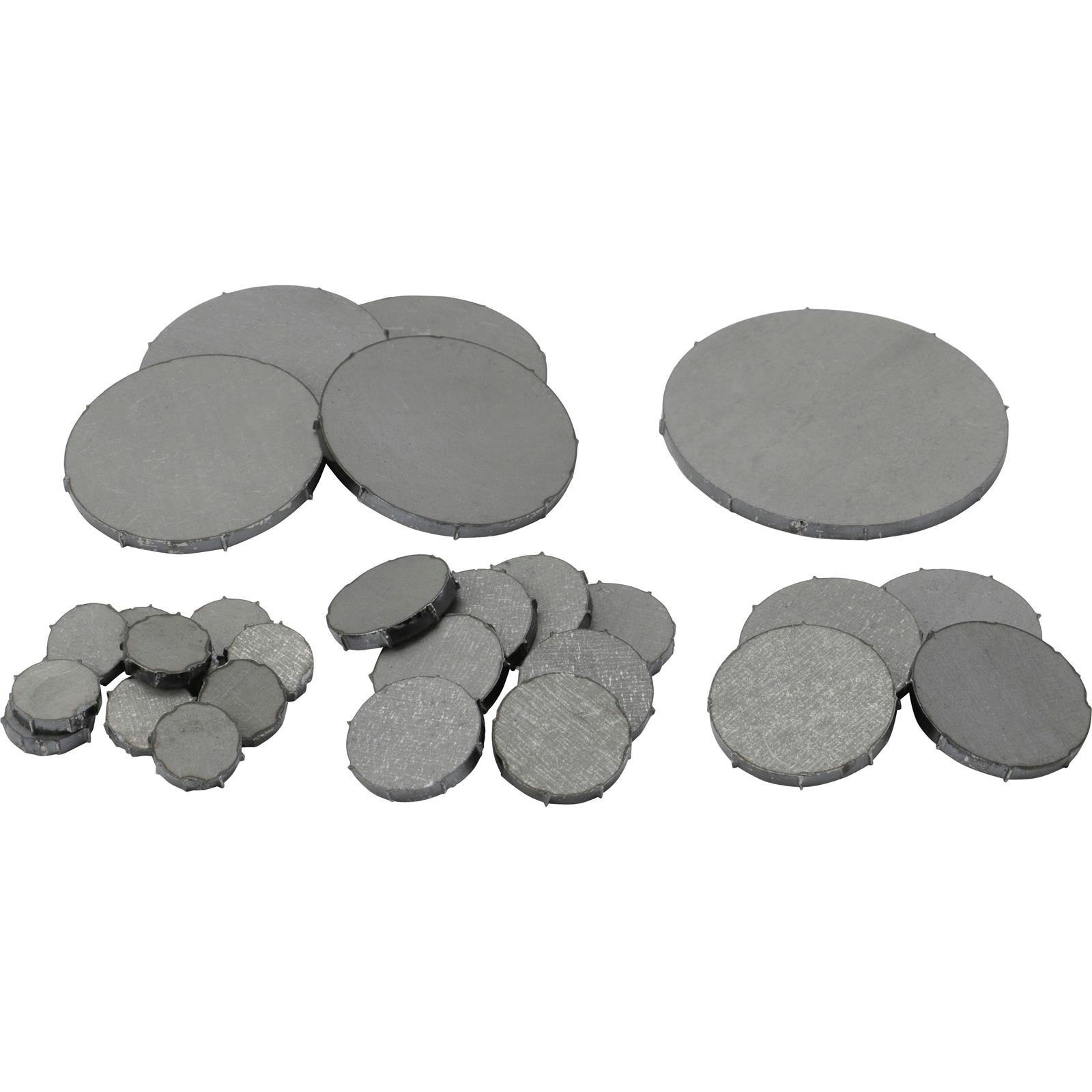 Weld-In Floor Hole and Frame Hole Fill Kit, 12 Gauge Sheet Metal