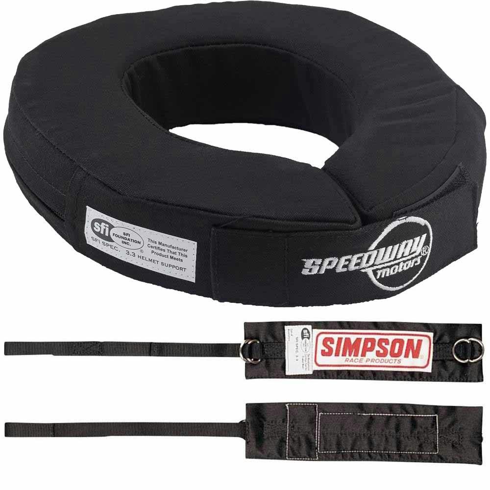 Individual Arm Restraints and Fire Retardant Neck Brace