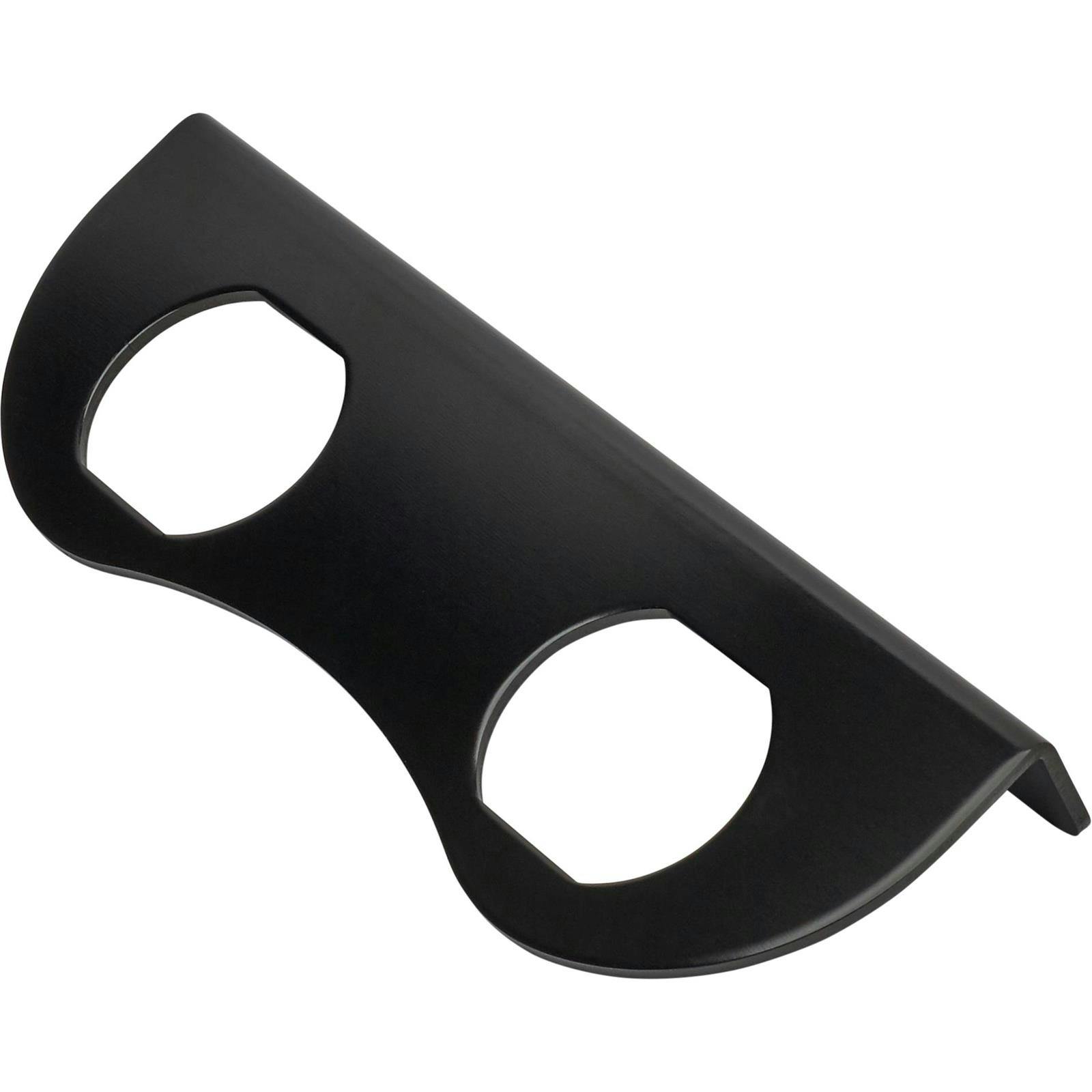 Billet Aluminum Remote Battery Terminal Mount, Black Anodized