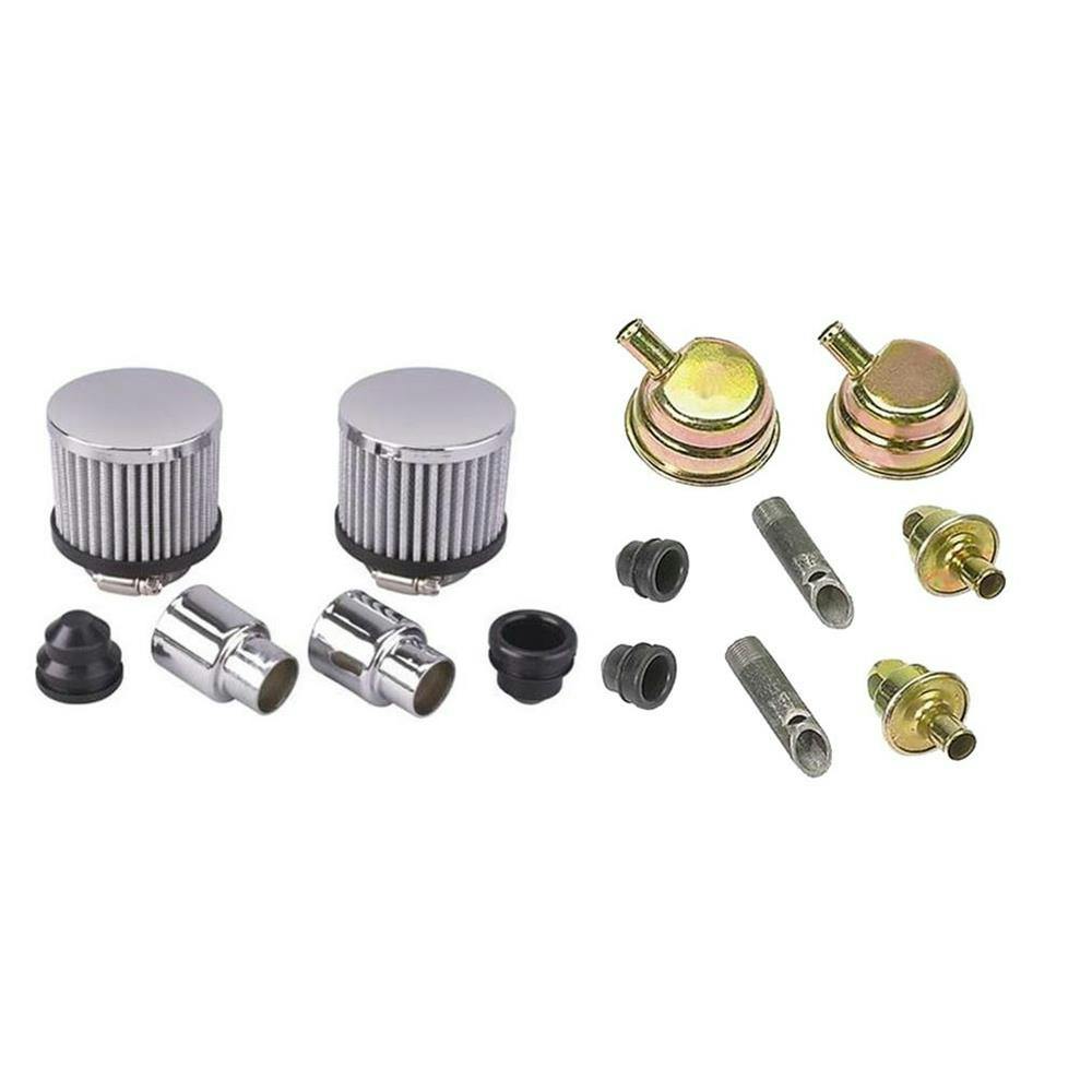 Crankcase Evacuation System & Push-In Valve Cover Breather Kit