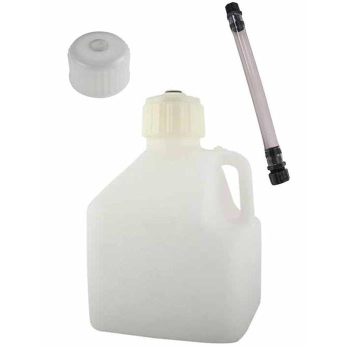 Square Utility Jug, 2-1/2 Gallon w/Spout and Replacement Cap