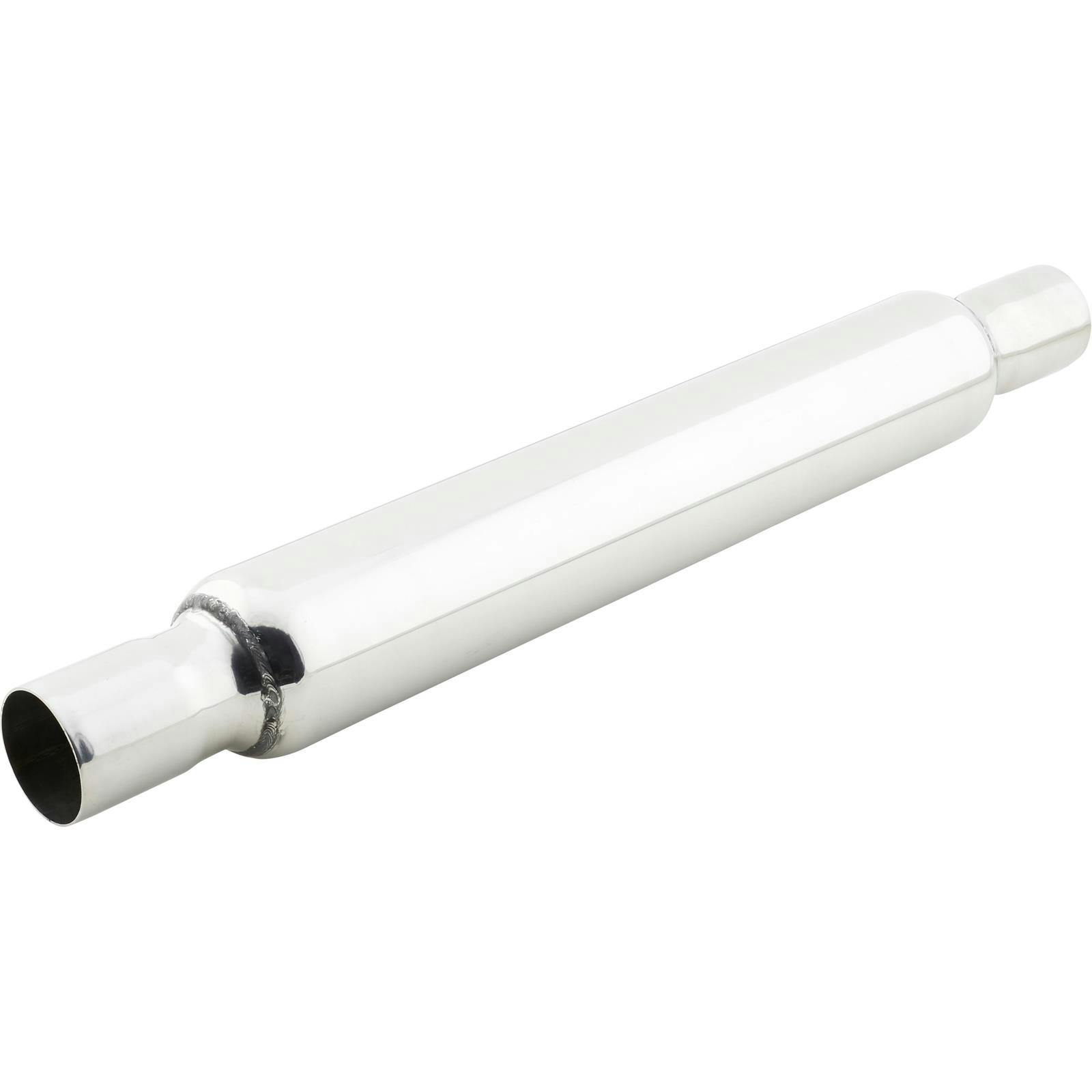 Stainless Steel 2 Inch Bullet Glasspack Mufflers, 18" Case