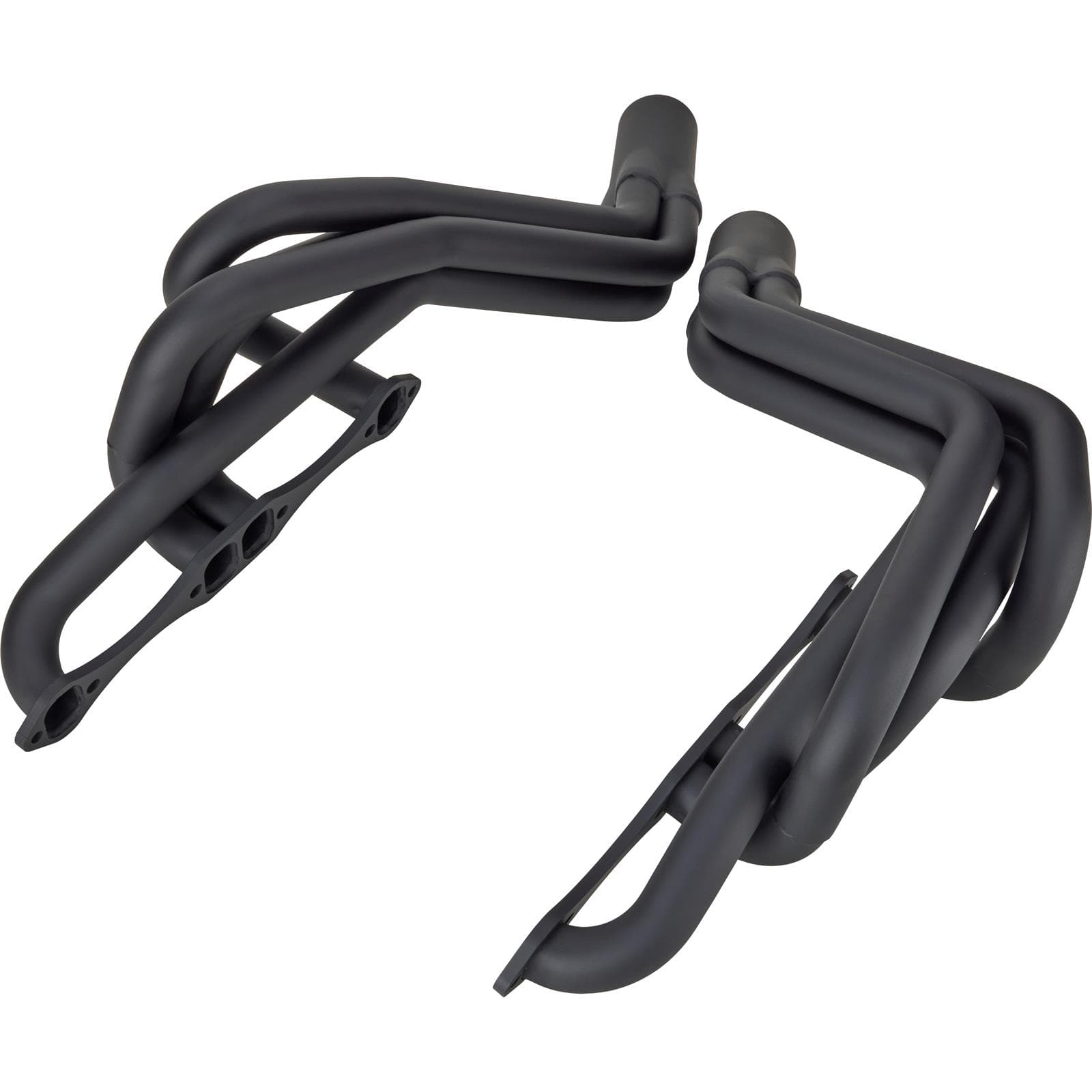 Speedway Small Block Chevy Crossover Headers, Raw Finish