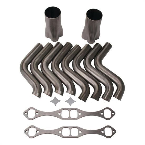 Speedway IMCA U-Weld-It Header Kit, Small Block Chevy
