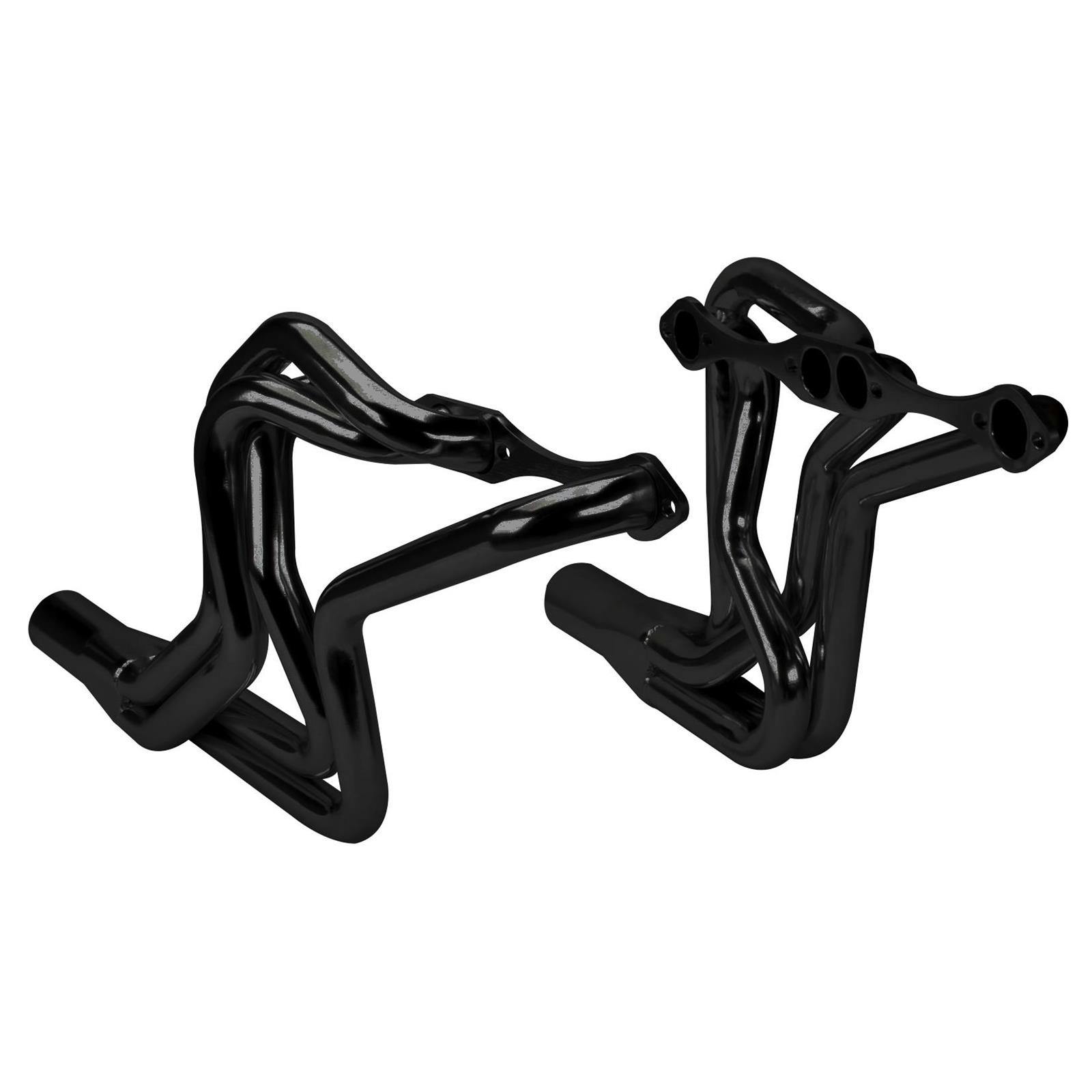 SB Chevy Street Stock Headers, 1-5/8, 3 In Collector, Raw