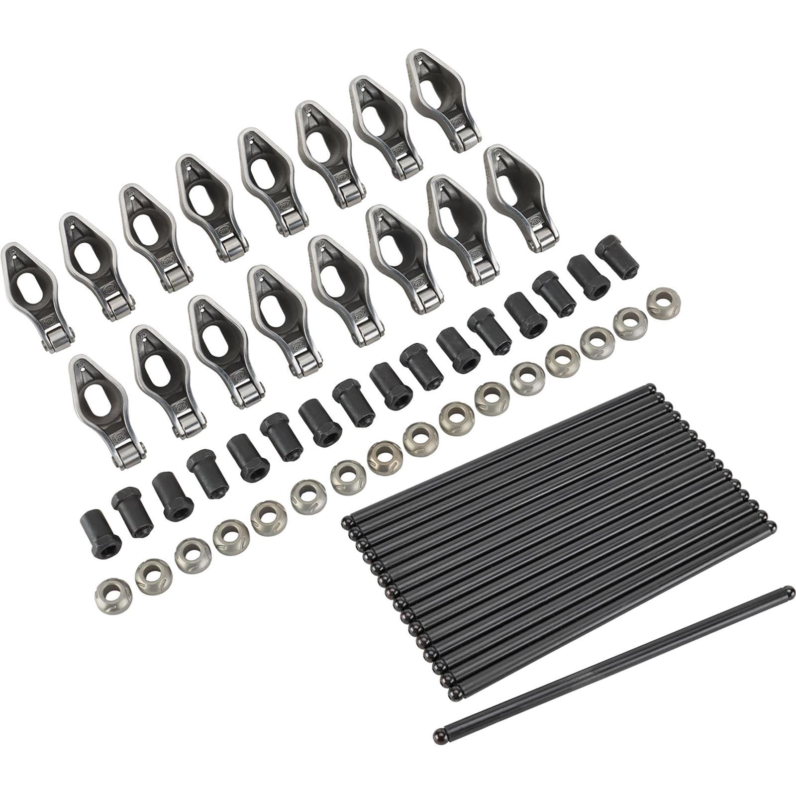 SBC Sportman Roller Tip Rocker Arms, 3/8 Stud & 5/16 Push Rods