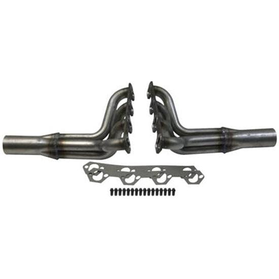 Speedway SBF Small Block Ford IMCA Modified Headers, Raw Finish