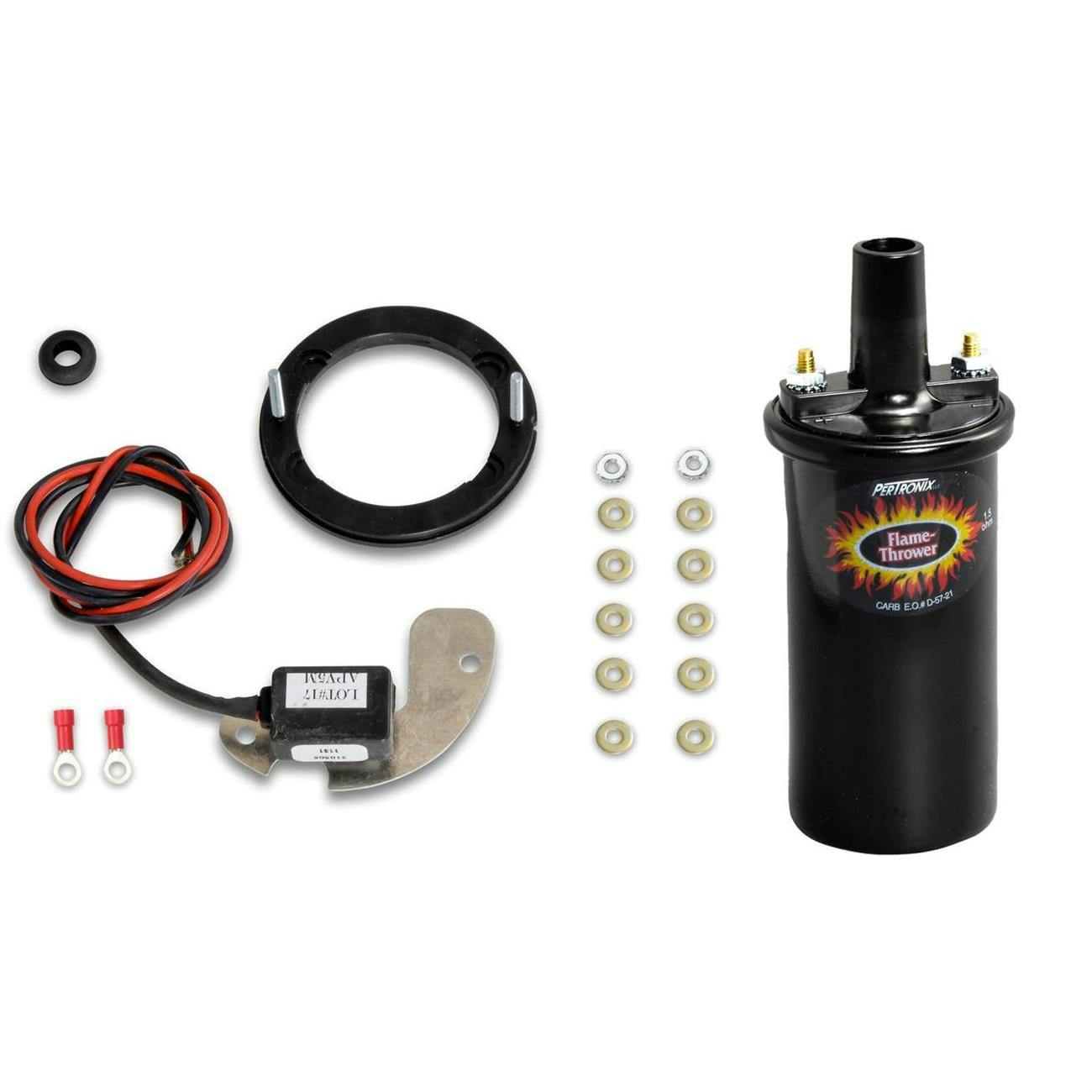 Ignitor Parts Eliminator Kit, 1957-74 GM V8 & Flame-Thrower Coil