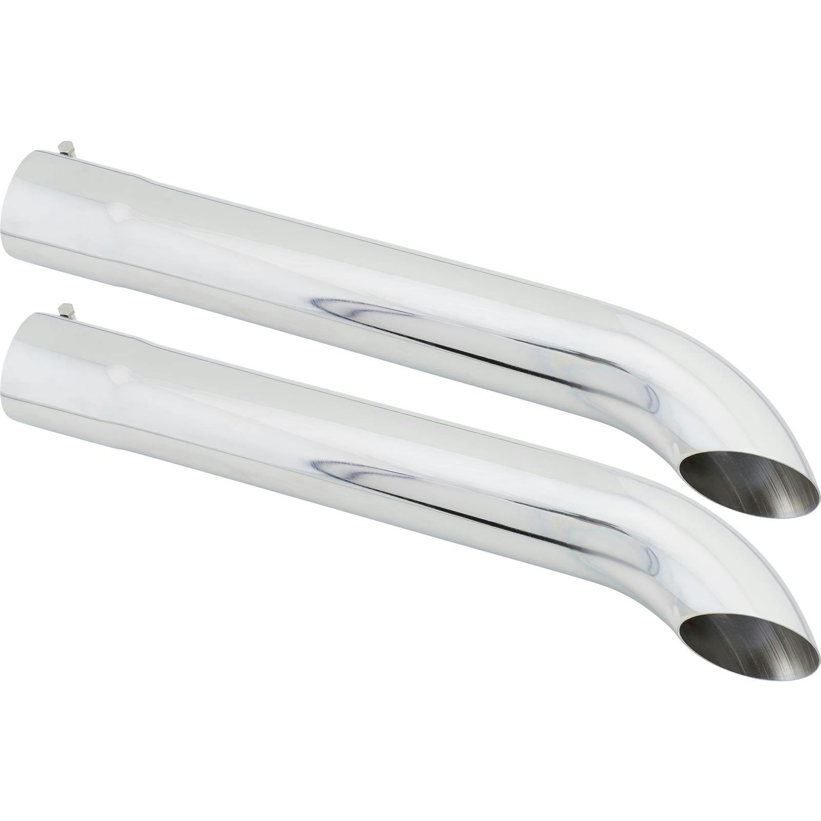 Slip-Over Kickout Extension Pipes, Chrome, 3-1/2 x 26 Inch